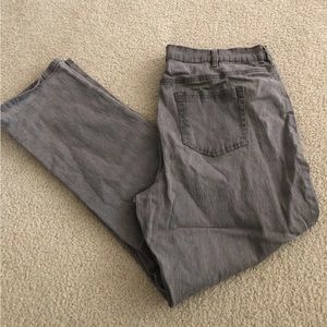DG2 Gray 5 Pocket Pants - Womens 18W, Waist 18”, Outer Length 39.5”